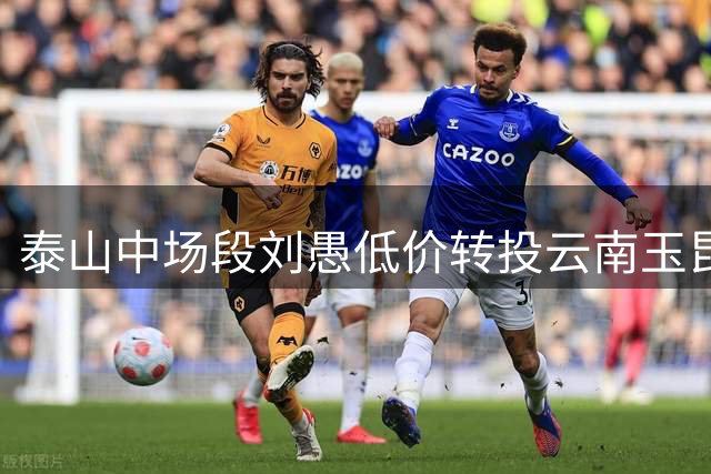 泰山中场段刘愚低价转投云南玉昆 年薪翻倍+主力承诺成关键